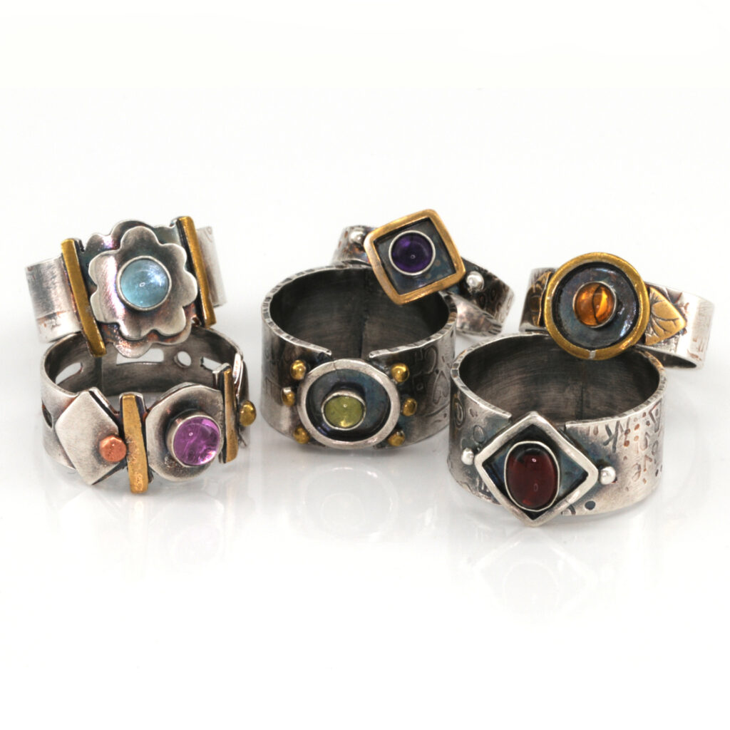 Image of six rings