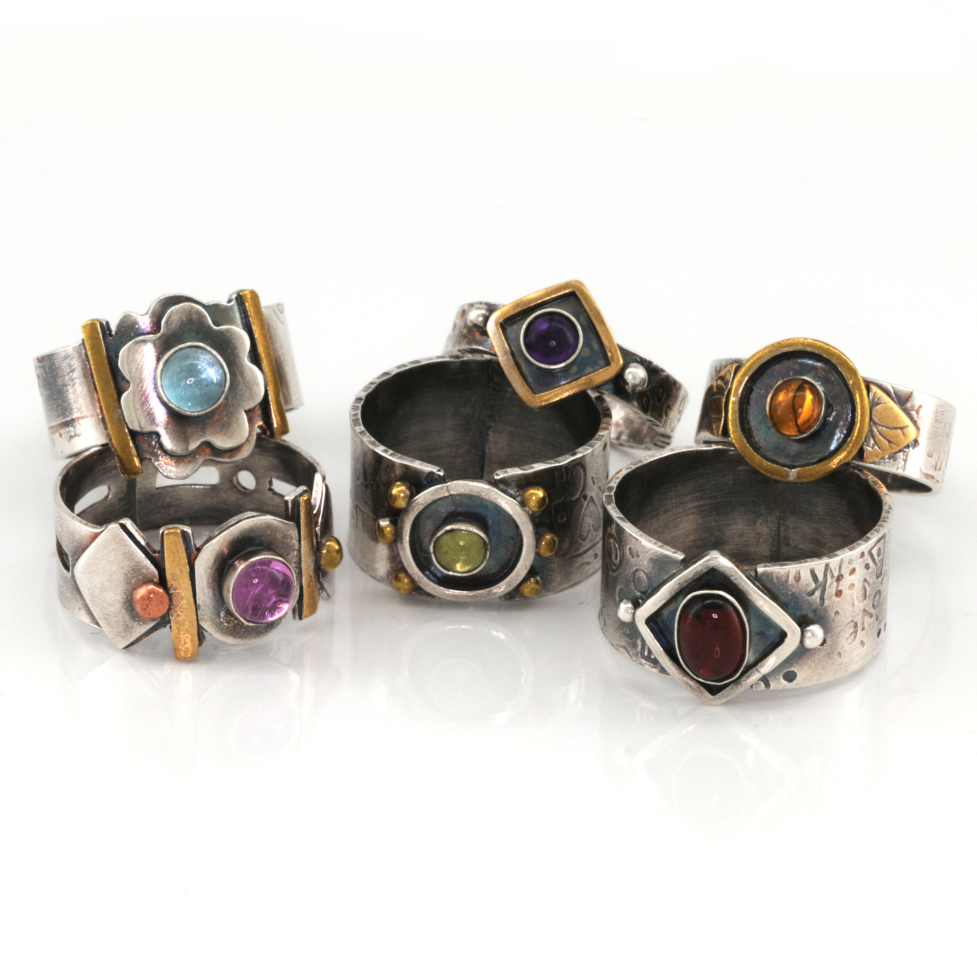 Image of six rings