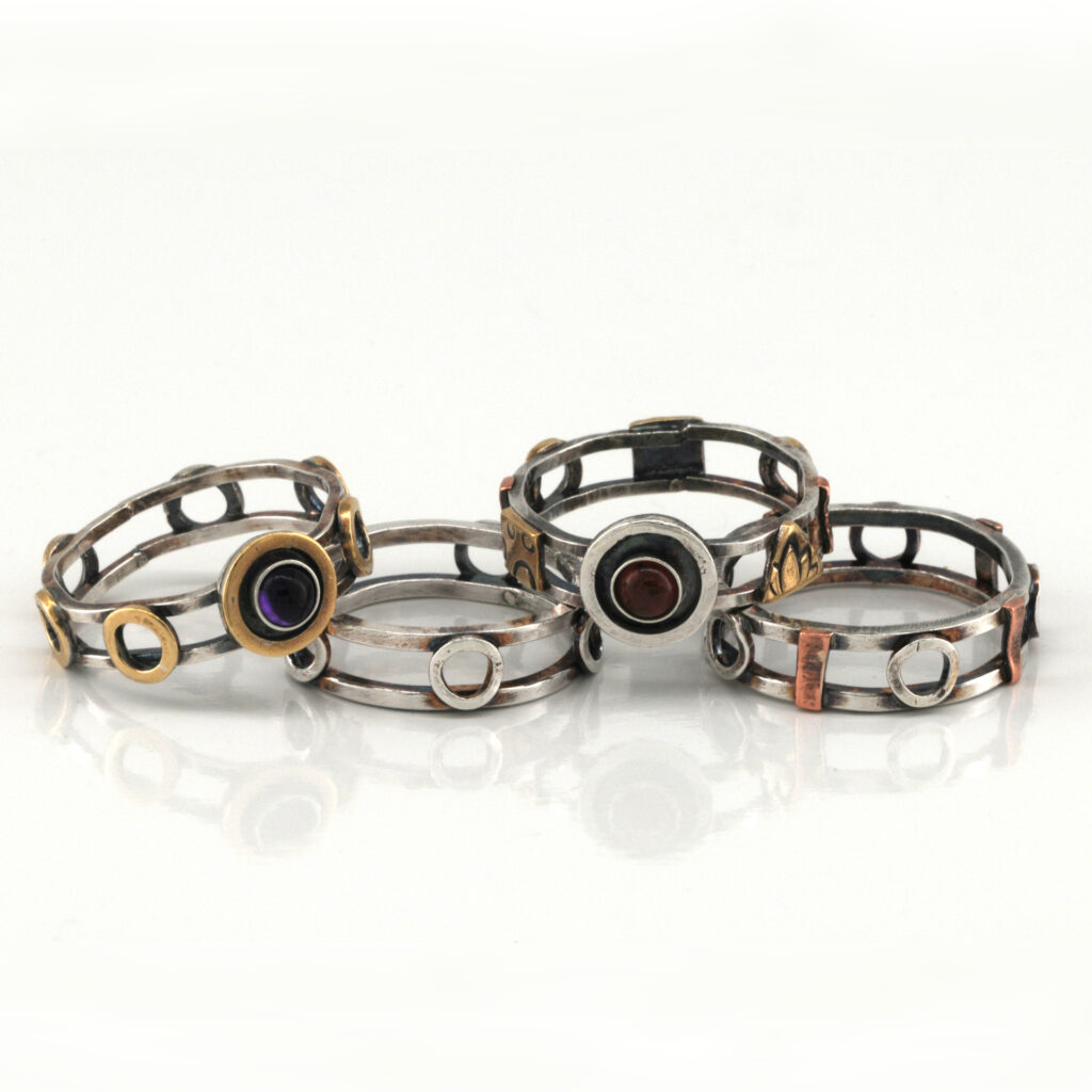 image of four rings